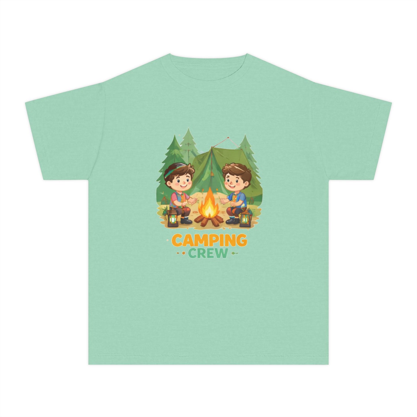 Camping Crew Kids Outdoor Tee