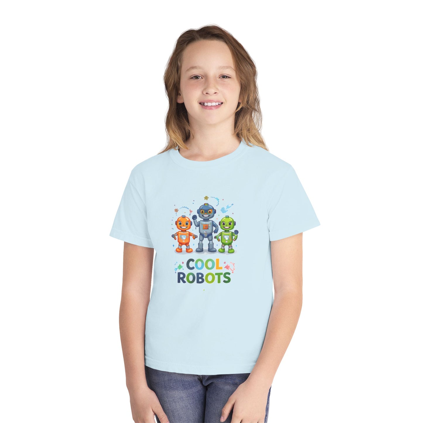 Cool Robots Kids Tee