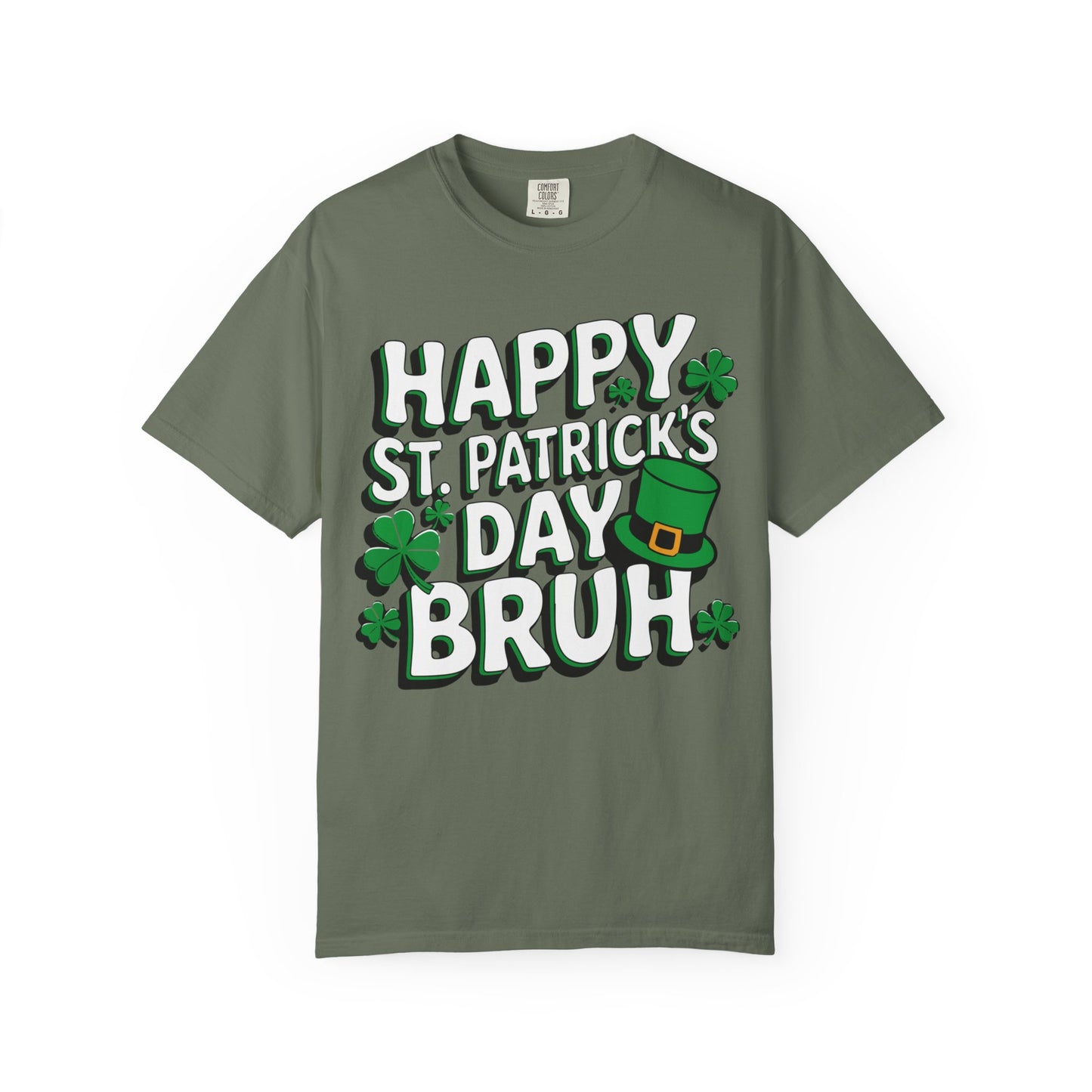 Bruh St Patrick’s Day Shirt – Funny Teen Shamrock Tee