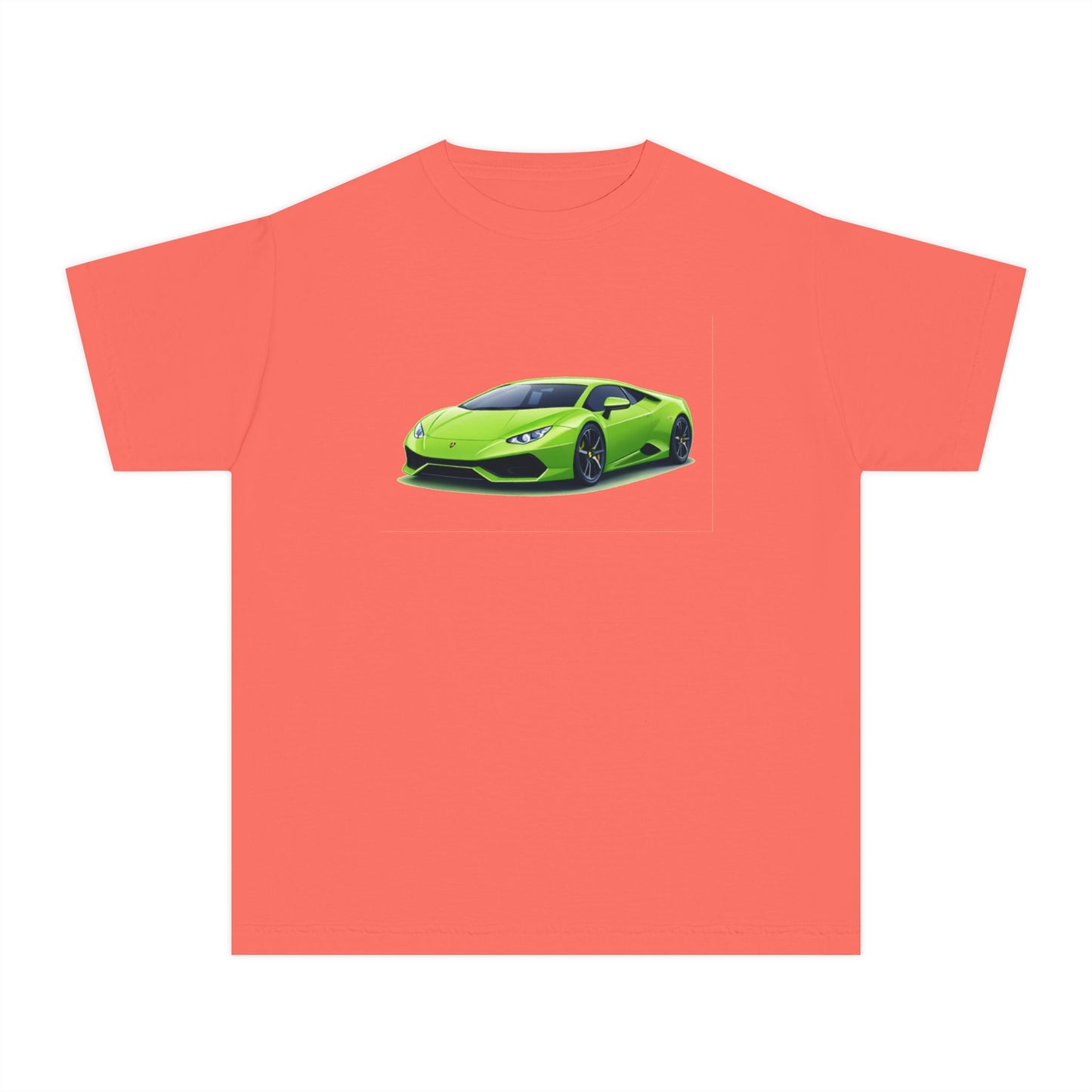 Green Supercar Kids Tee