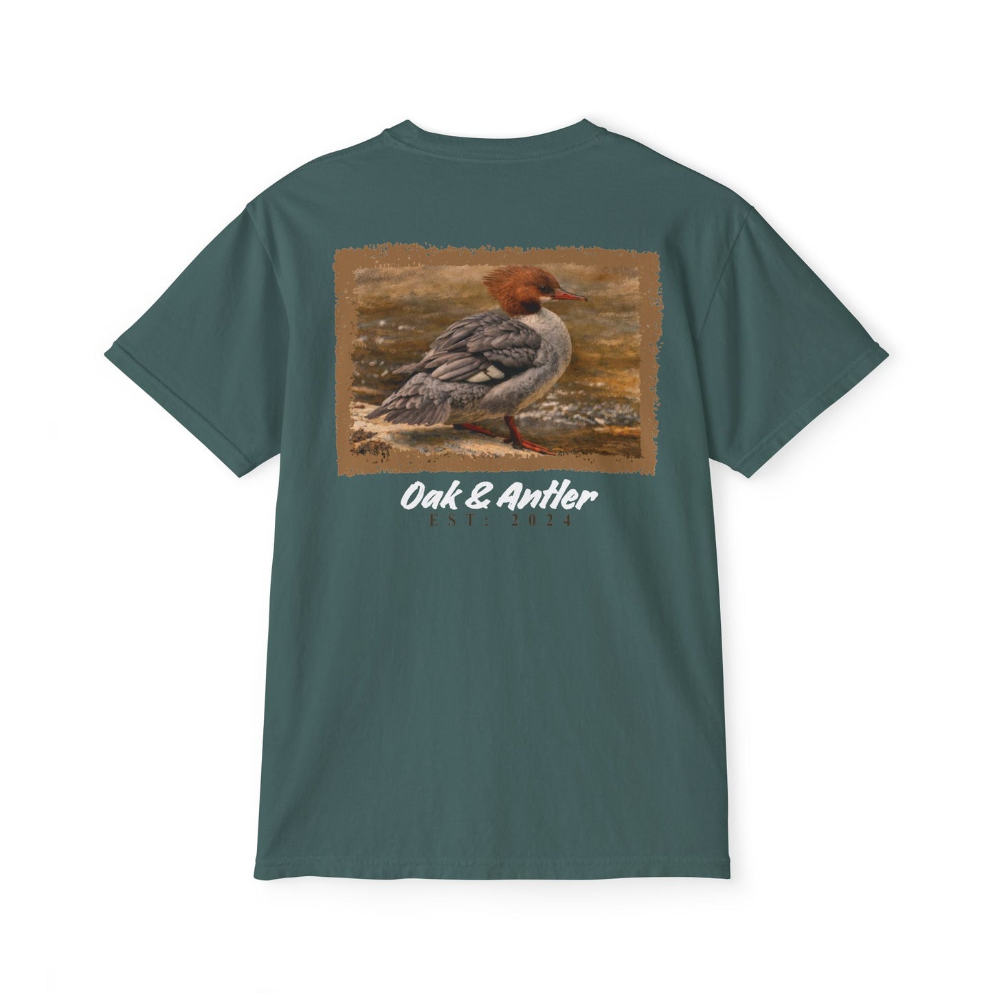 Riverbank Waterfowl Pocket Tee – Wild Birds Collection