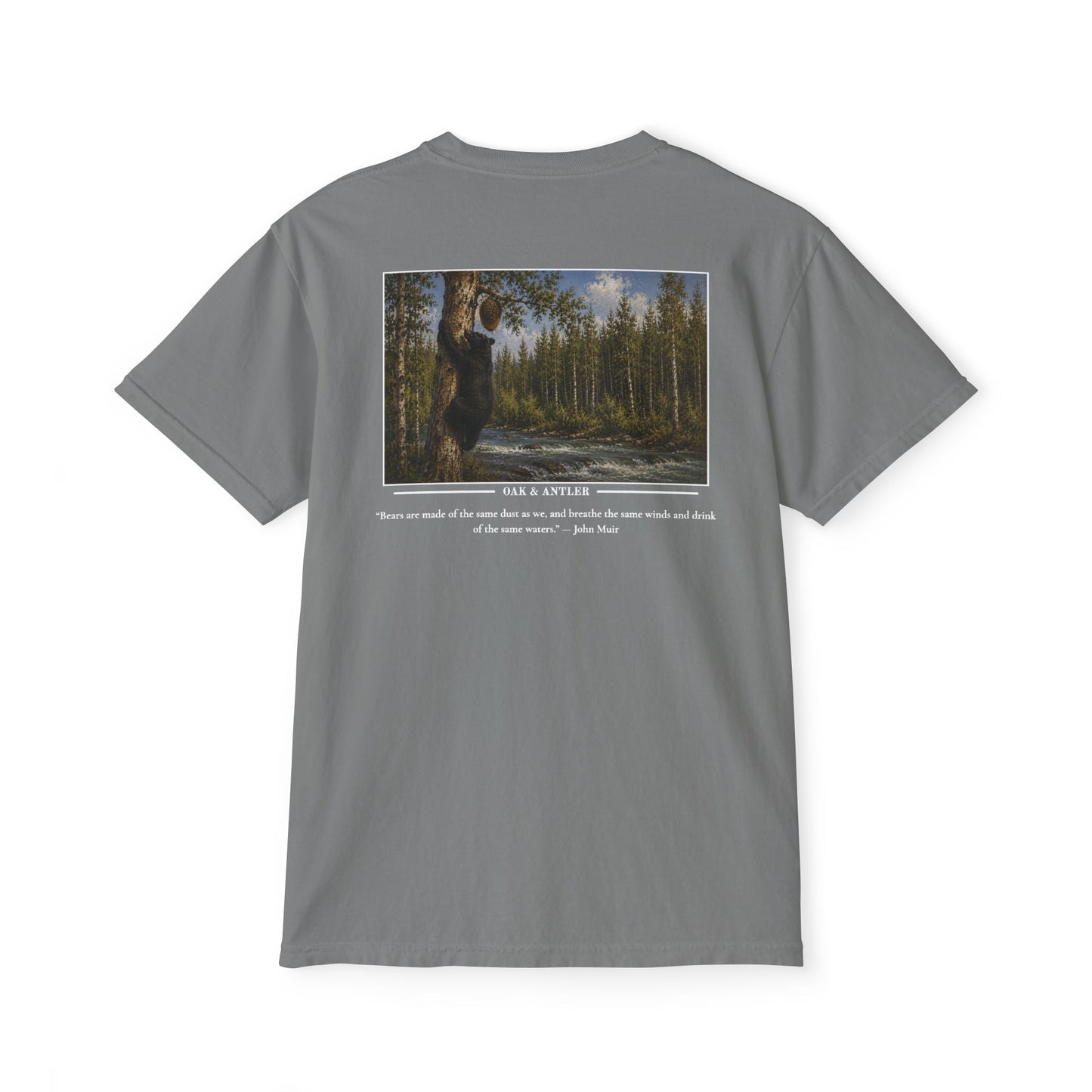 Honey Climb Black Bear Pocket Tee – Wildlife Collection