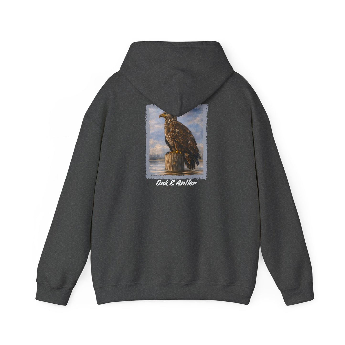 River Perch Bald Eagle Hoodie | Oak & Antler Midweight Pullover