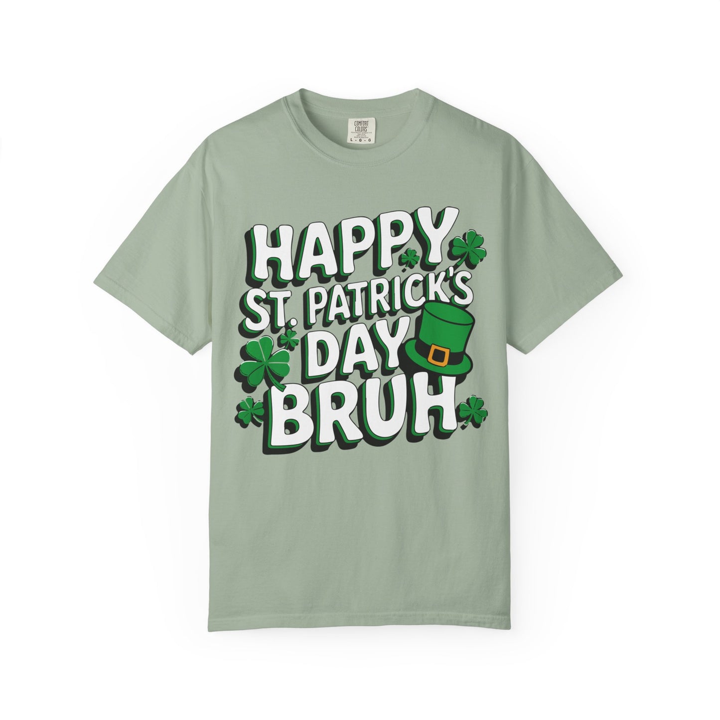 Bruh St Patrick’s Day Shirt – Funny Teen Shamrock Tee