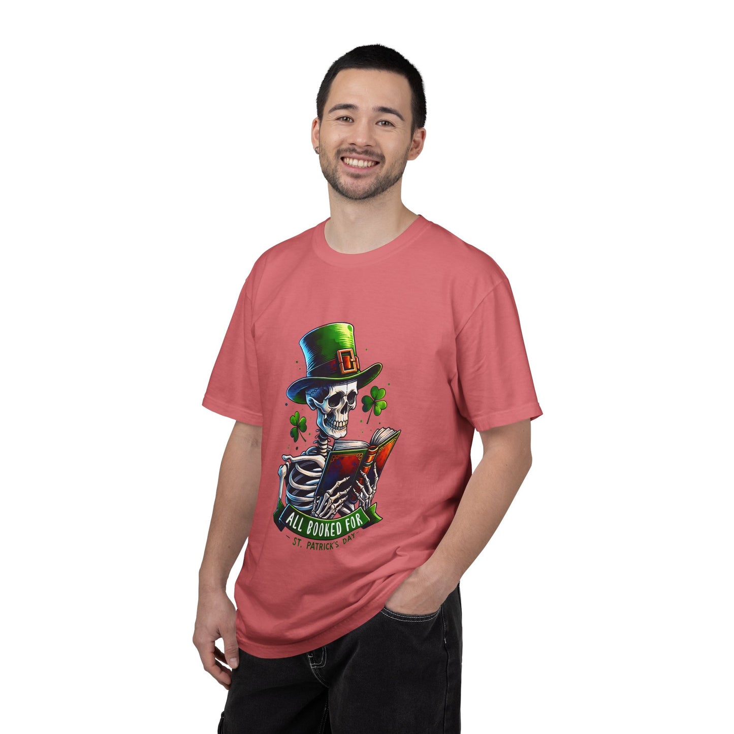 All Booked Skeleton Tee