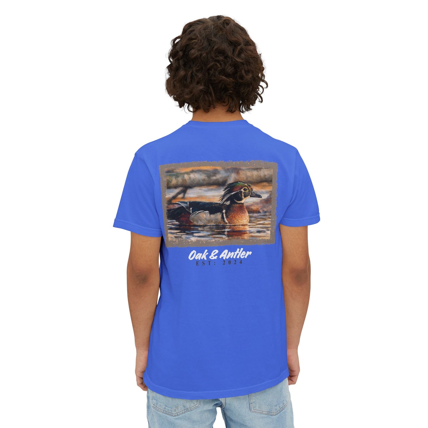 Driftwater Wood Duck Pocket Tee – Wild Birds Collection
