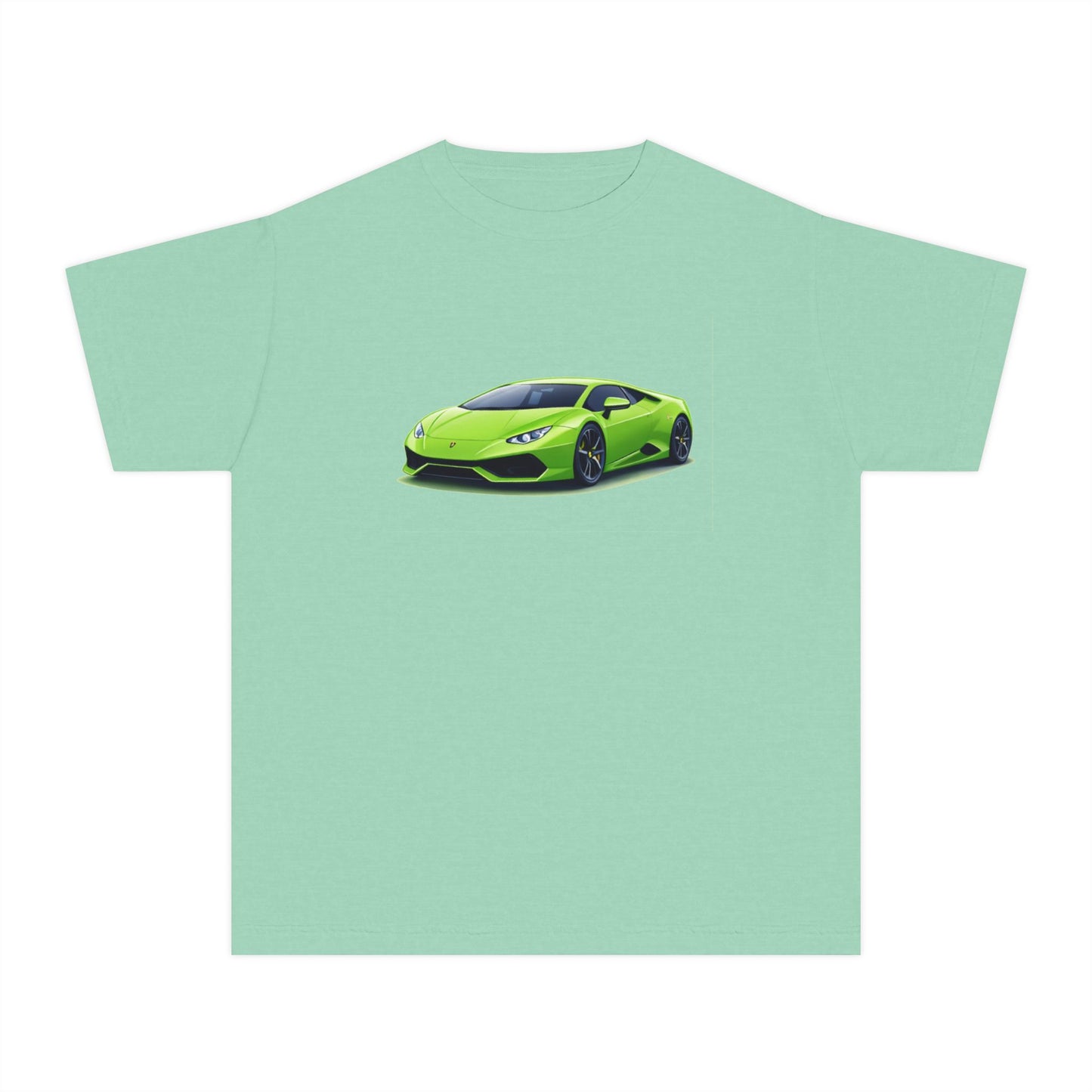Green Supercar Kids Tee