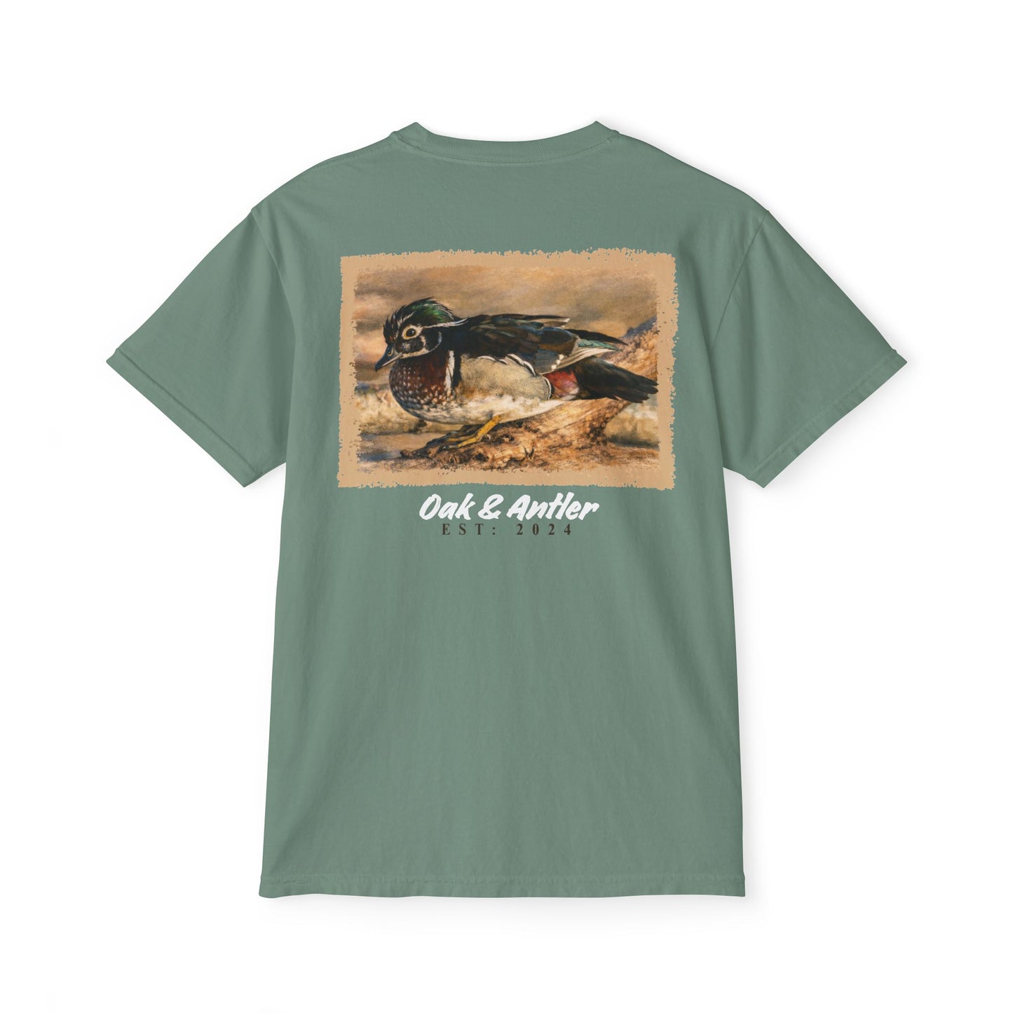 Stillwater Wood Duck Pocket Tee – Wild Birds Collection