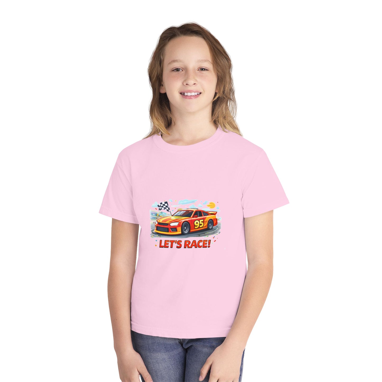 Let’s Race! Kids Racing Car Tee