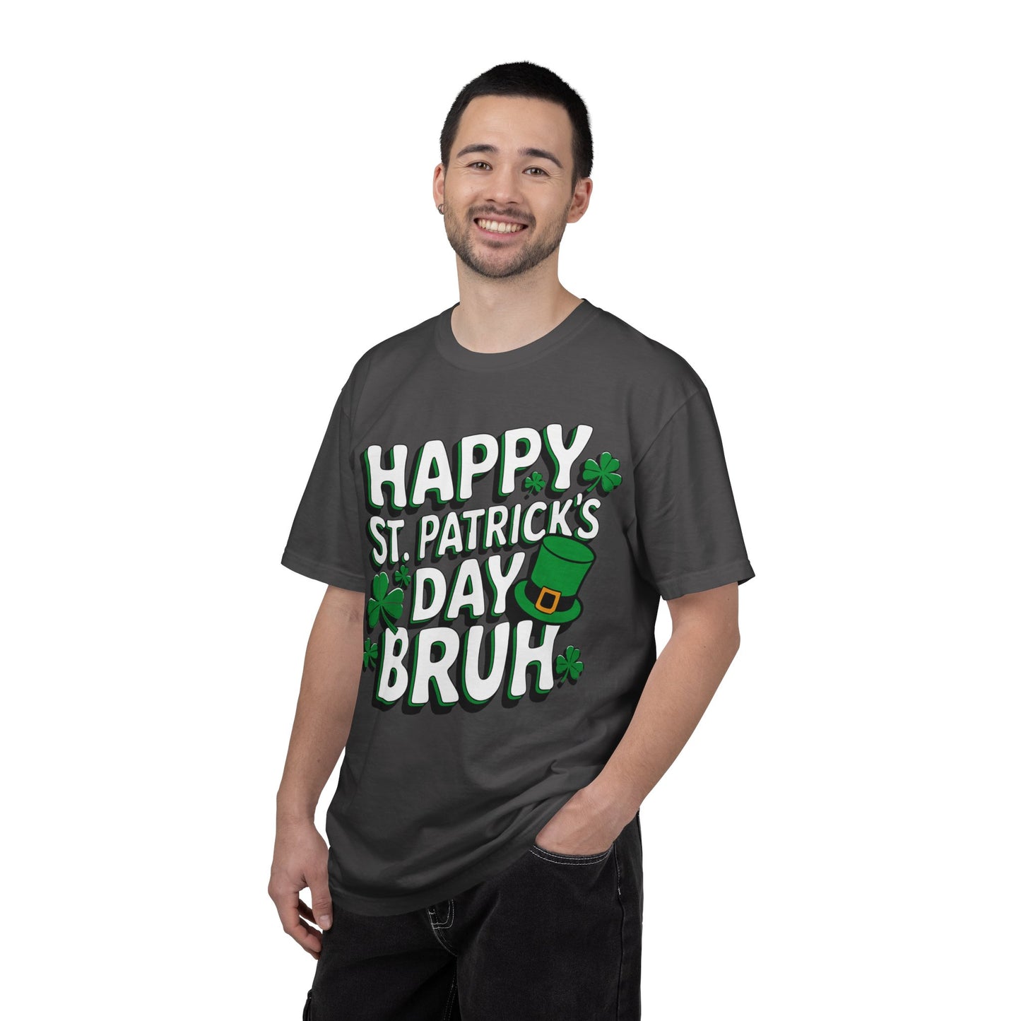 Bruh St Patrick’s Day Shirt – Funny Teen Shamrock Tee