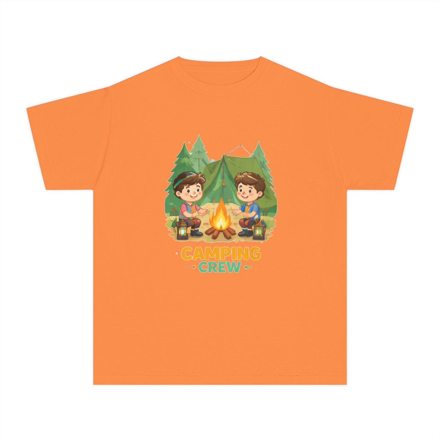 Camping Crew Kids Outdoor Tee