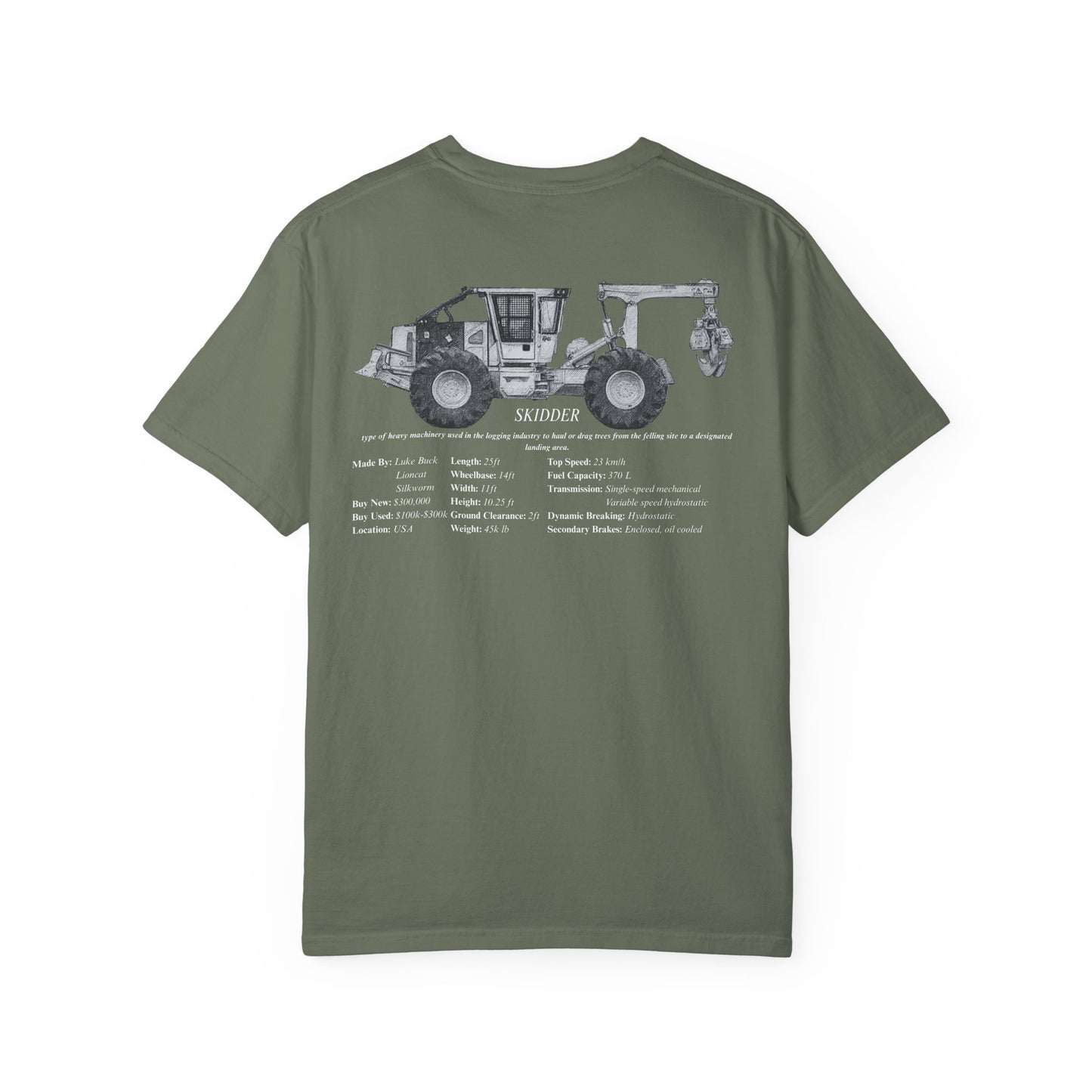 Skidder Tee - Heavy Equipment Series