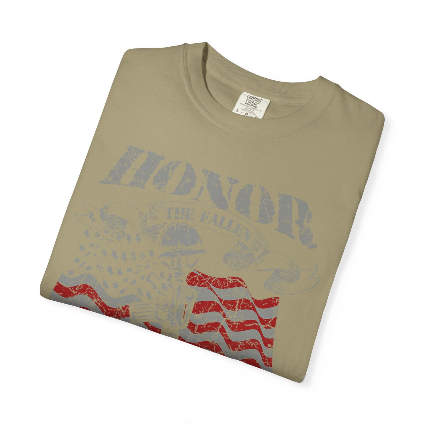 Honor the Fallen Soldier Boots Memorial Day T-Shirt