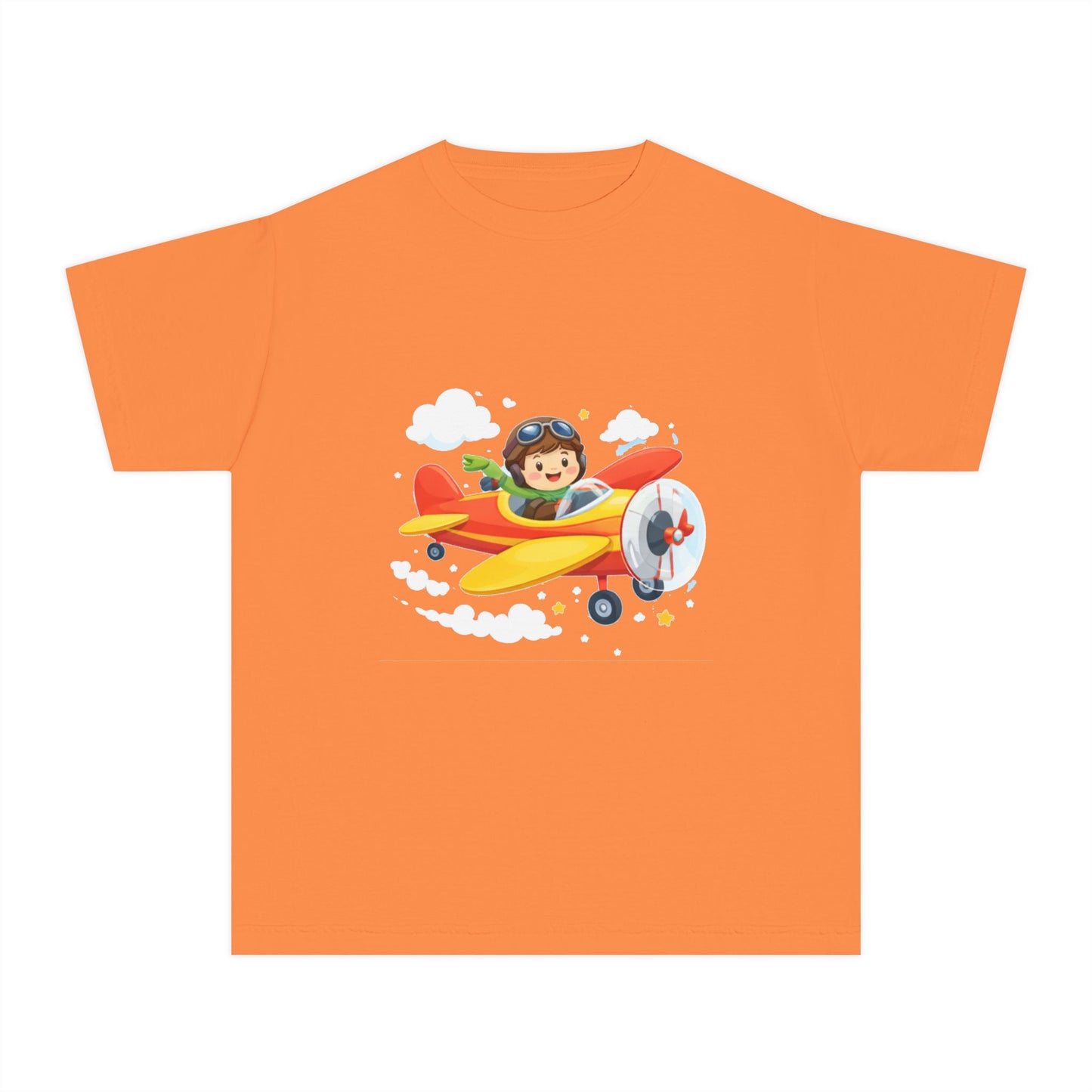Little Pilot Kids Airplane Tee
