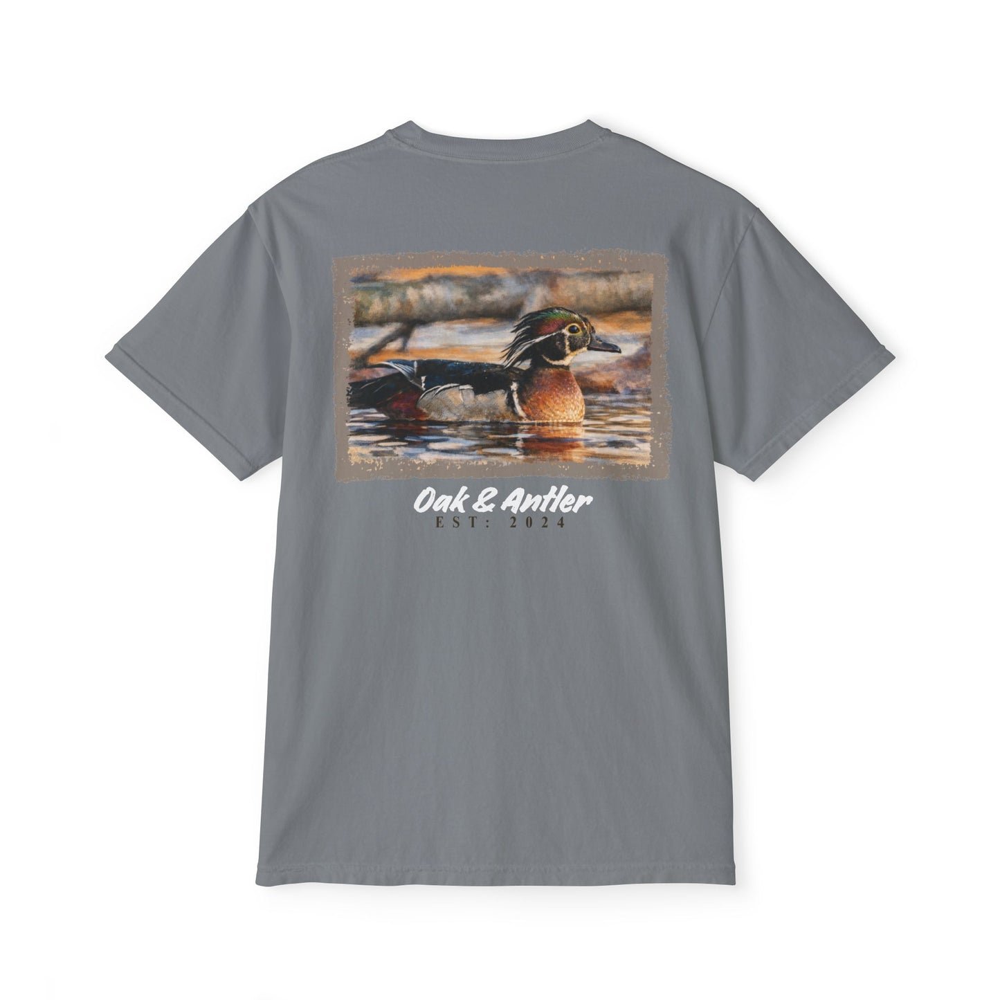 Driftwater Wood Duck Pocket Tee – Wild Birds Collection