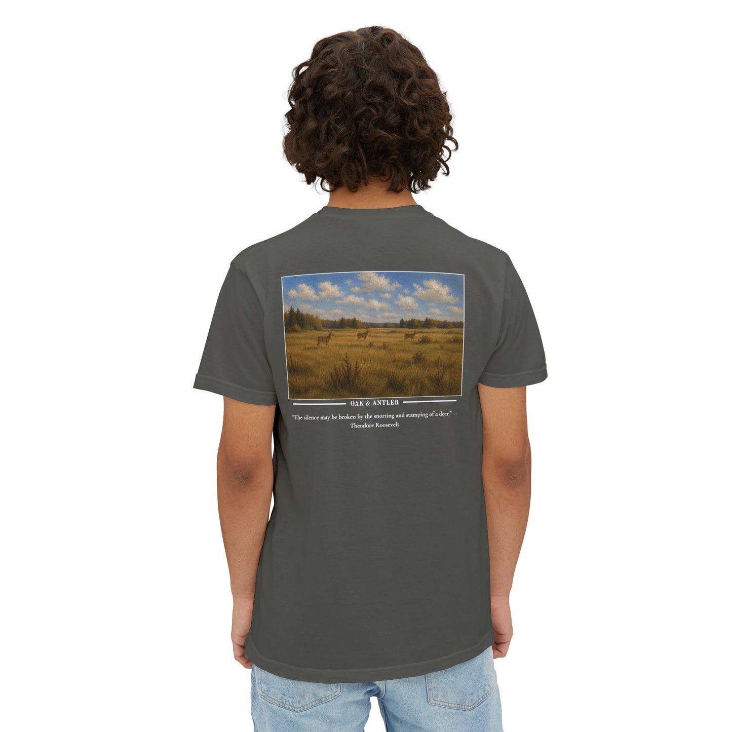 Prairie Watch Whitetail Pocket Tee – Wildlife Collection