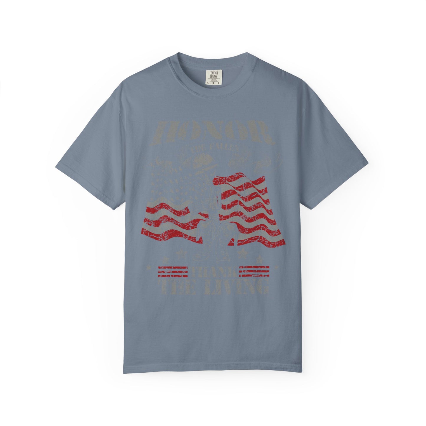 Honor the Fallen Soldier Boots Memorial Day T-Shirt
