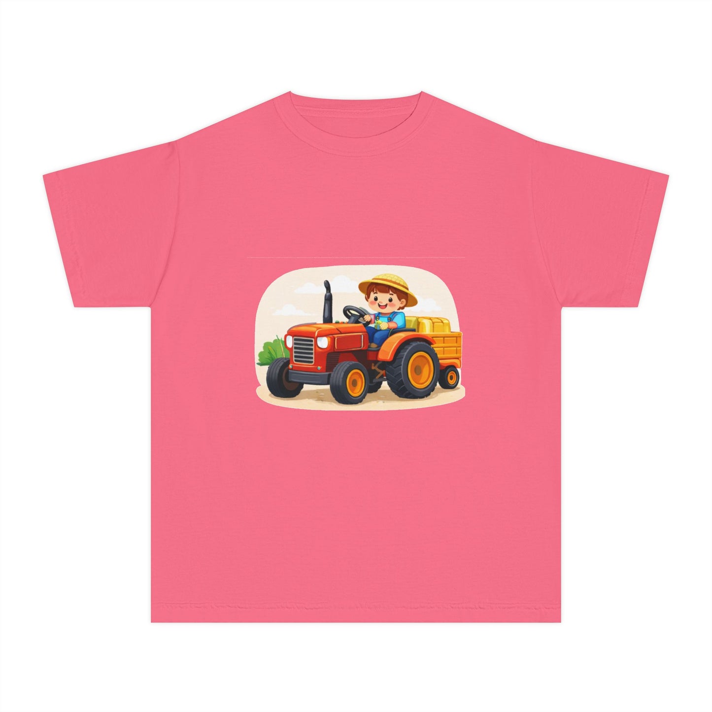 Little Farmer Tractor Kids Tee