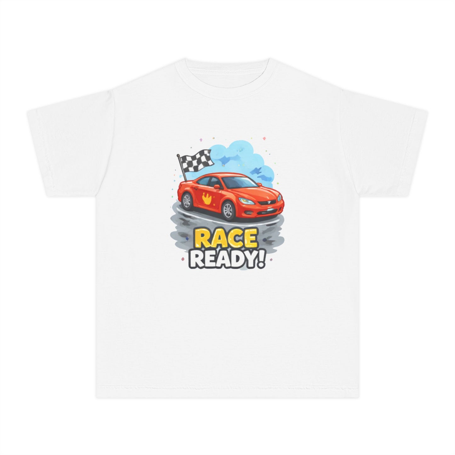 Race Ready! Kids Racing Car Tee