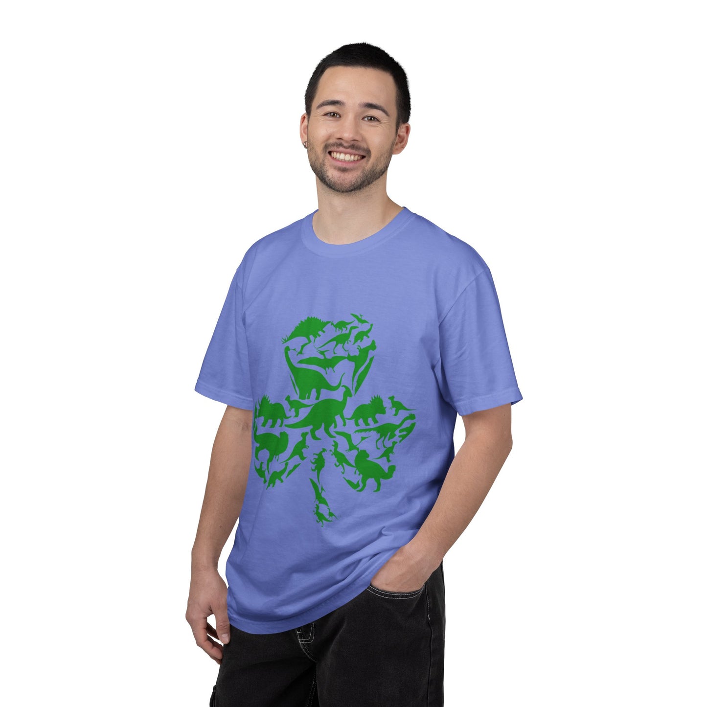 Dinosaur Shamrock Shirt – Cute Kids St Patrick’s Day Tee