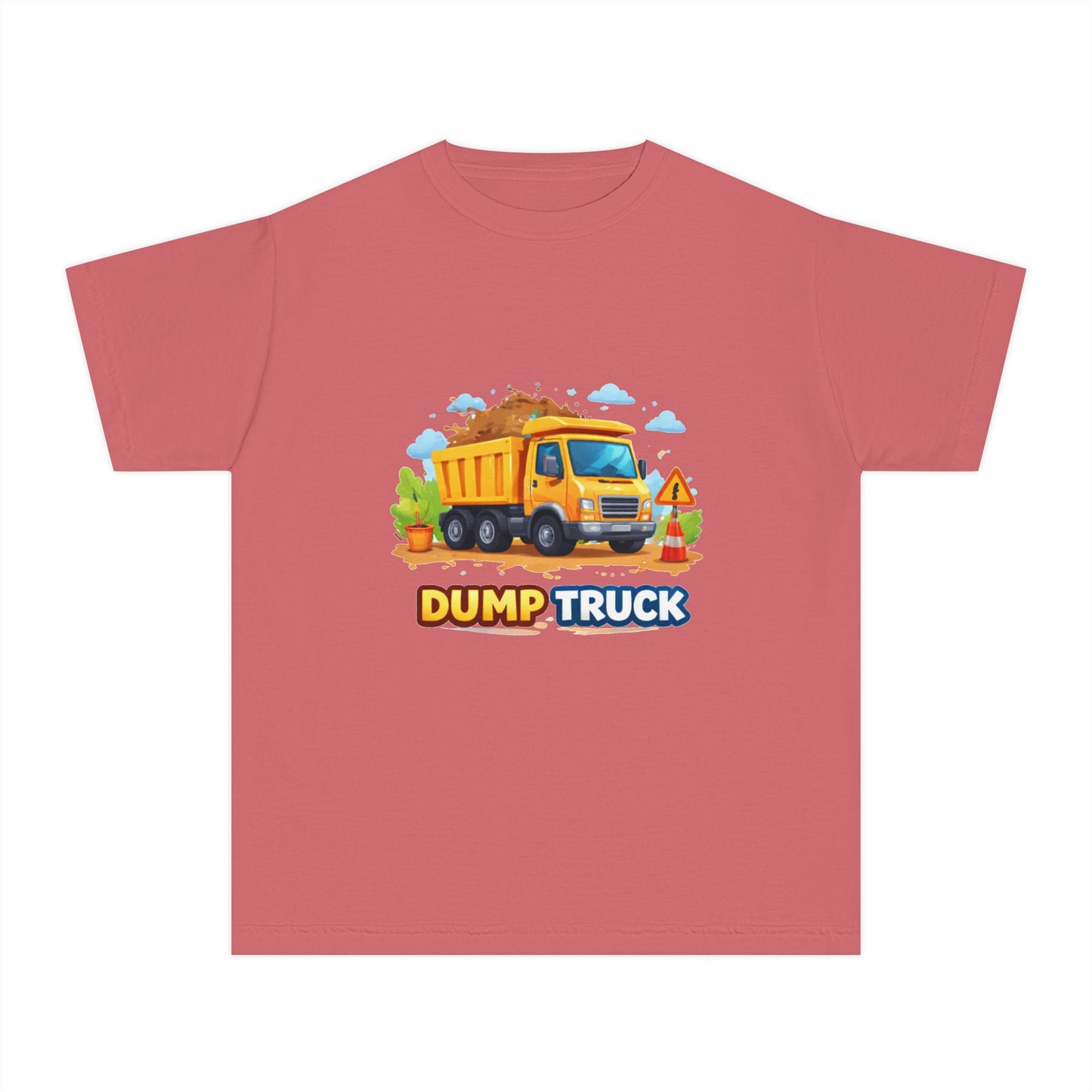 Dump Truck Kids Construction Tee