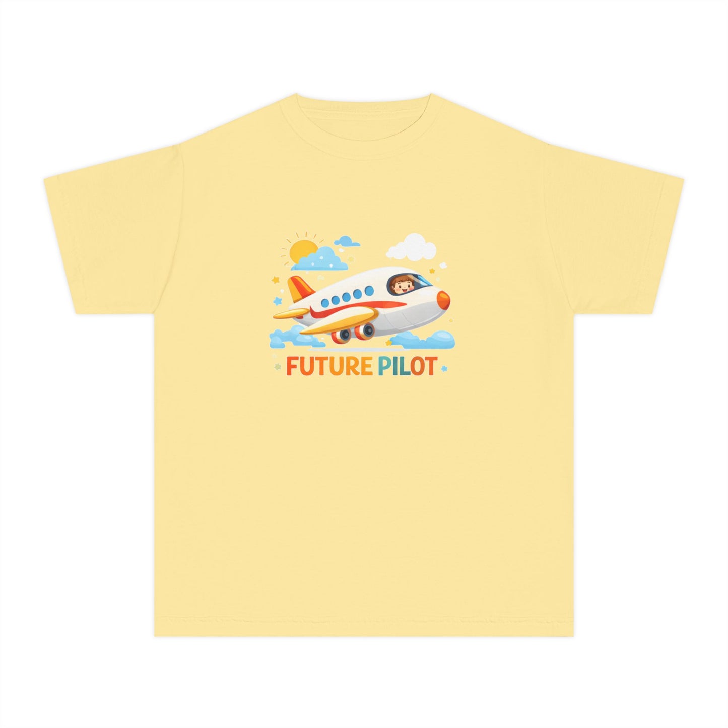 Future Pilot Kids Airplane Tee