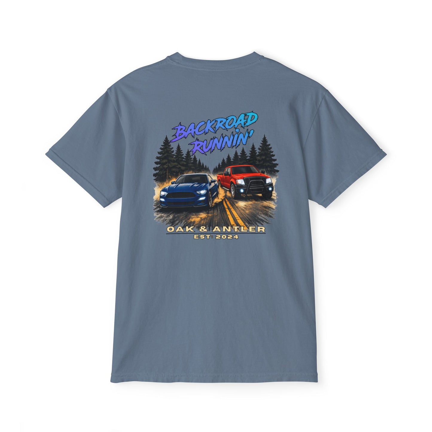 Backroad Runnin’ Pocket Tee
