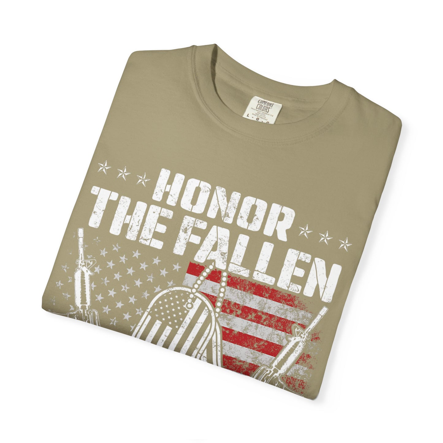 Dog Tag Tribute Memorial Day T-Shirt