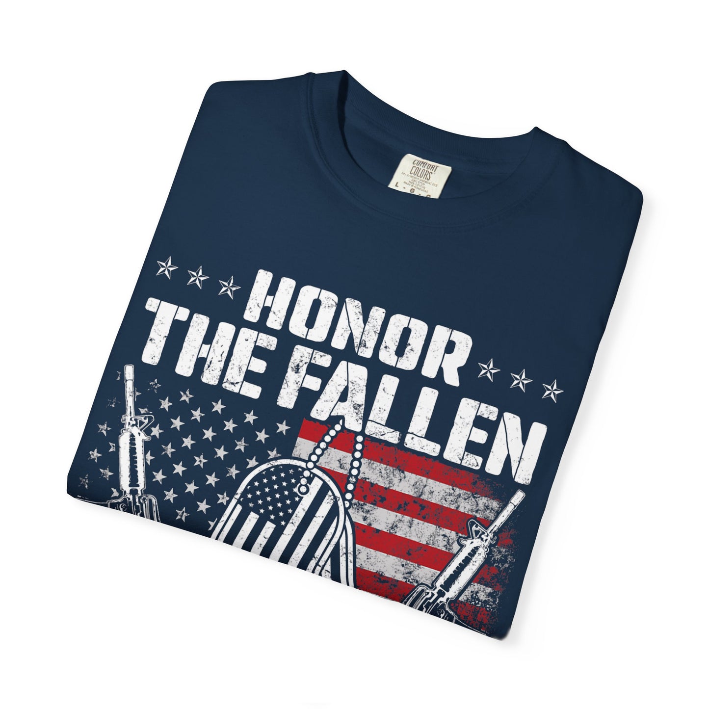 Dog Tag Tribute Memorial Day T-Shirt