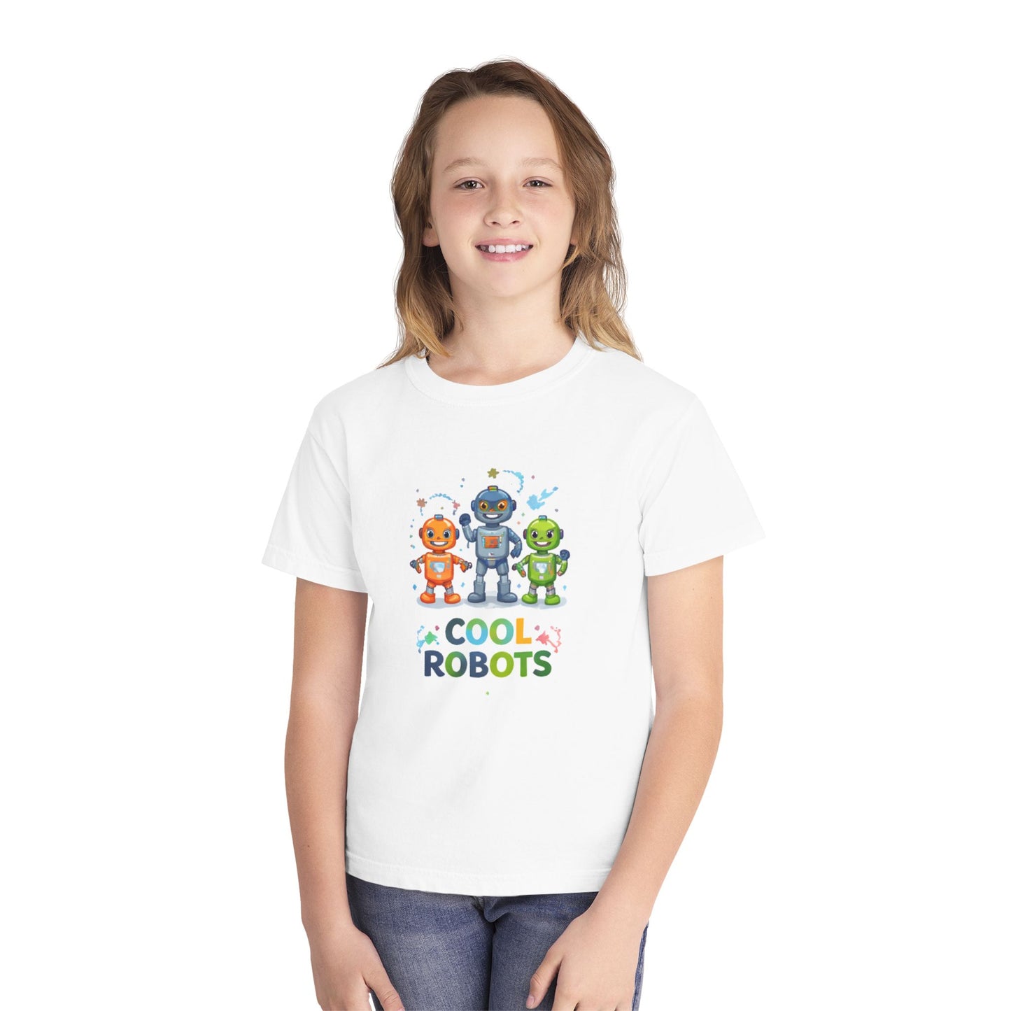 Cool Robots Kids Tee