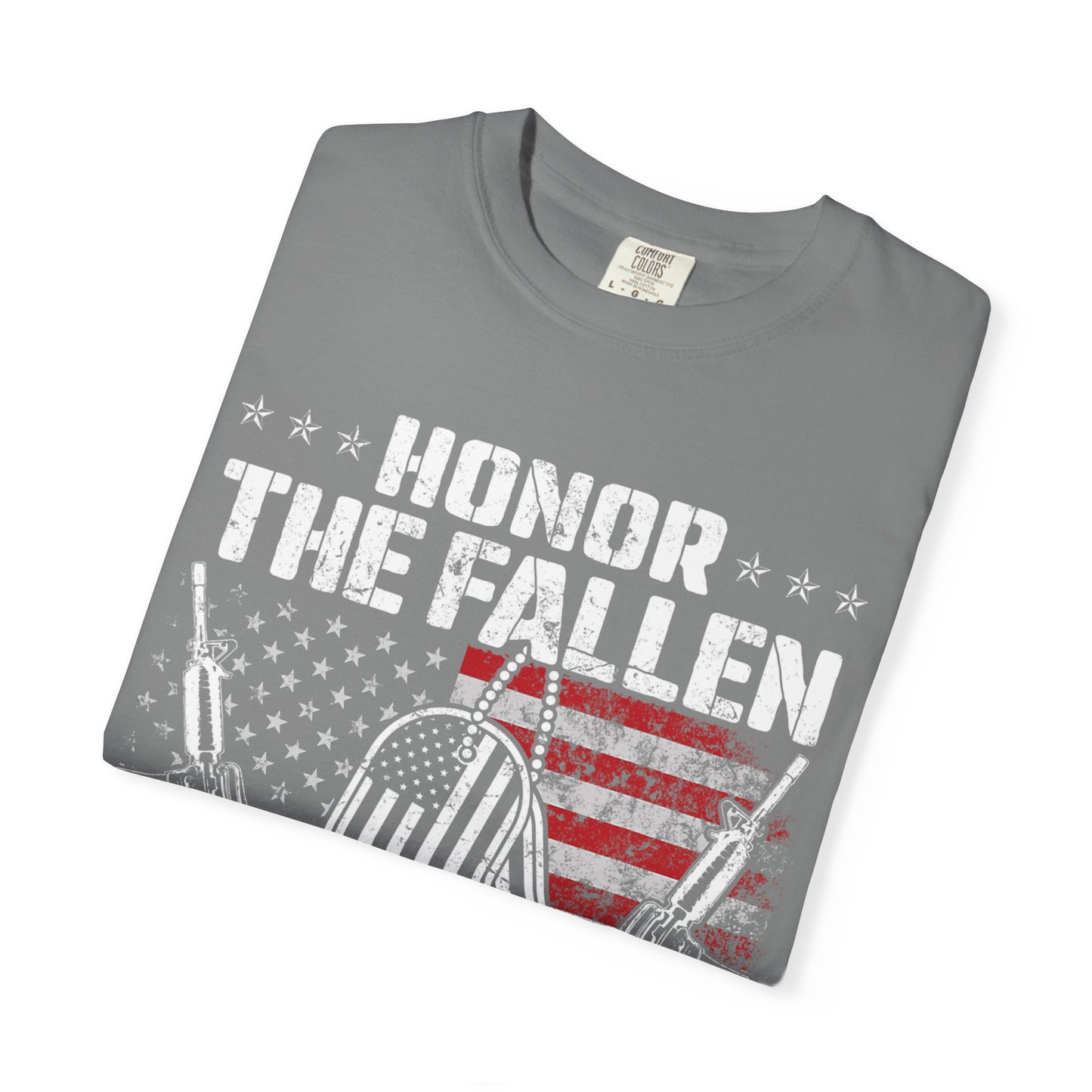 Dog Tag Tribute Memorial Day T-Shirt
